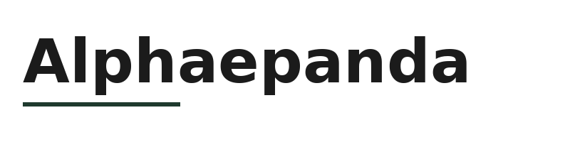 Alphaepanda logo
